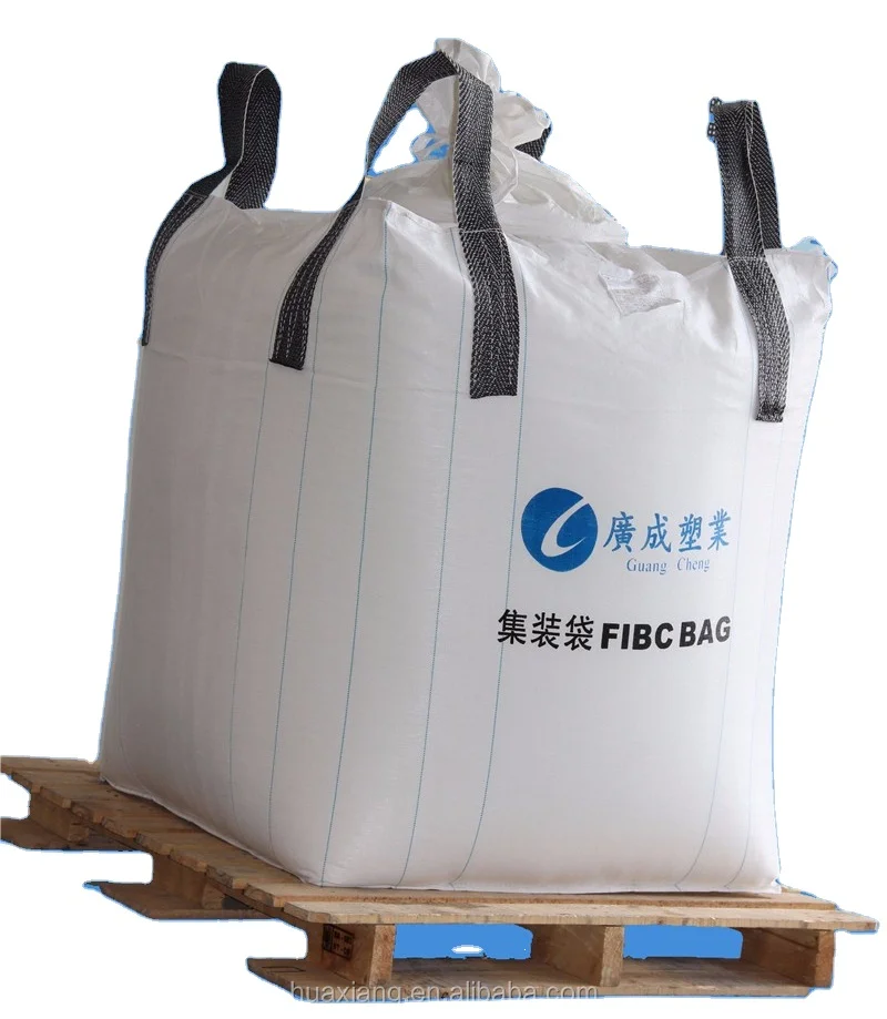 PP BIG BAG ton bag  for   grain sugar  fertilizer  soil  sand  ore soybean corn maize  rice Tapioca Chips dried sweet potato gc