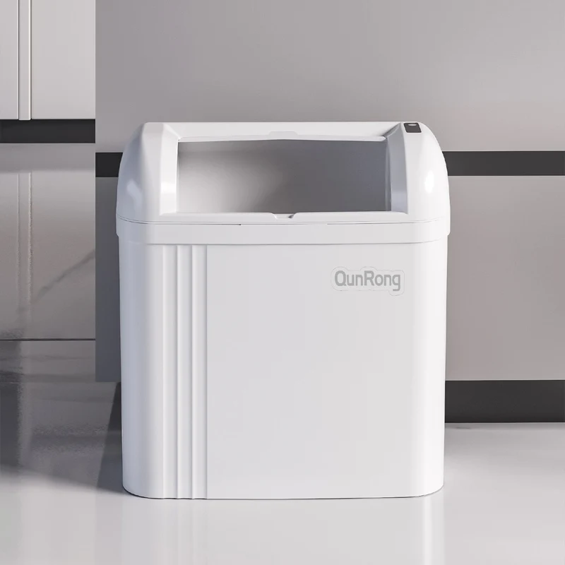 Space Saving Garbage Bin Slim Dustbin Motion Sensor Waste Bin Inteligente Plastic Smart Trash Can
