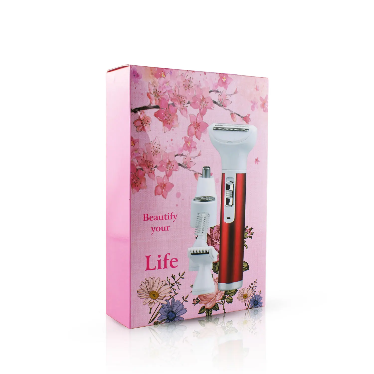 5 in 1 multifunction electric lady facial mini eyebrow epilator