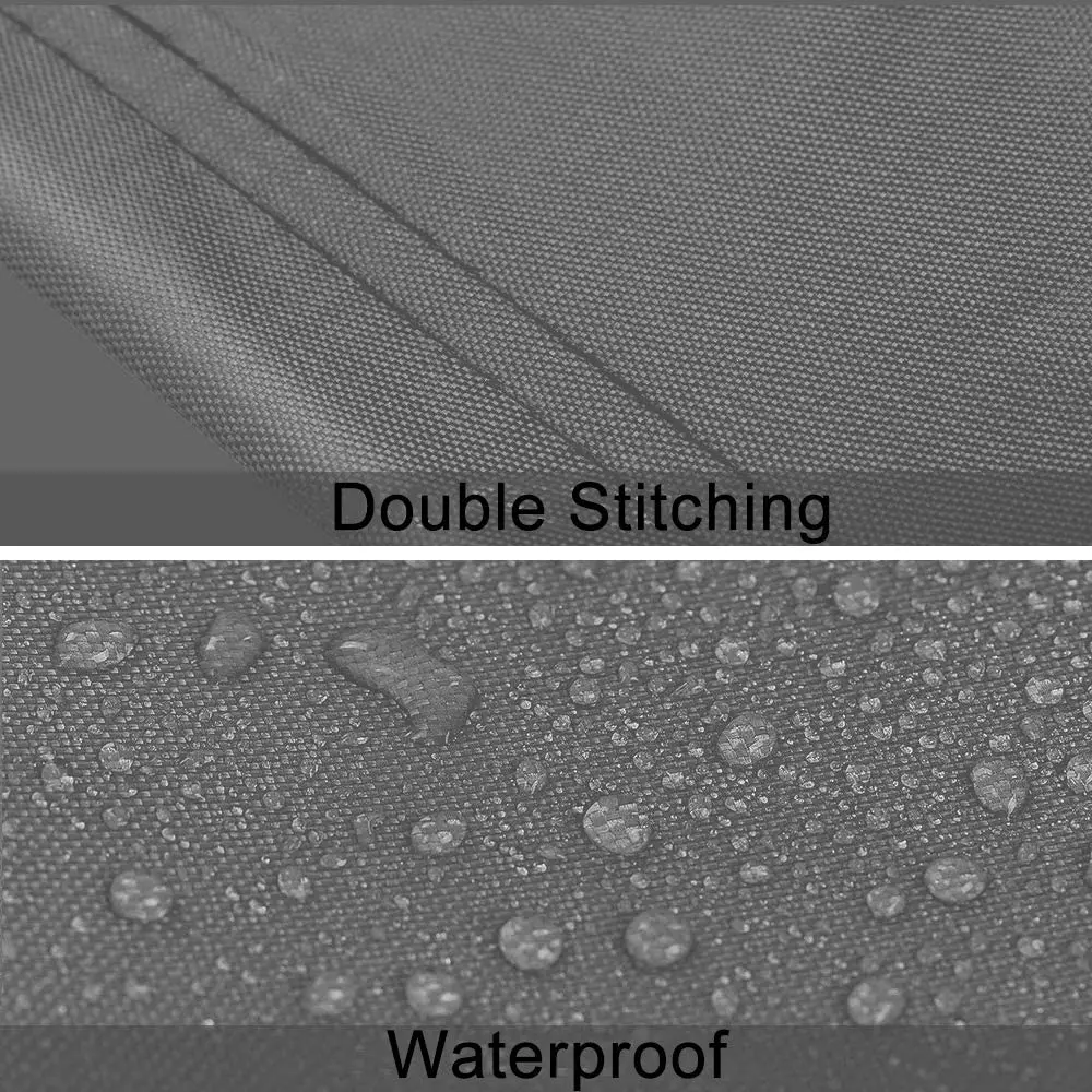 Heavy Duty Waterproof Patio Sofa Cover Waterproof Outdoor Sectional Cover Couch Anti-Fade Sofa Set Furniture Cover