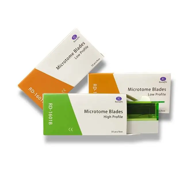 Roundfin Wholesale medical Disposable microtome blade microtome blades price