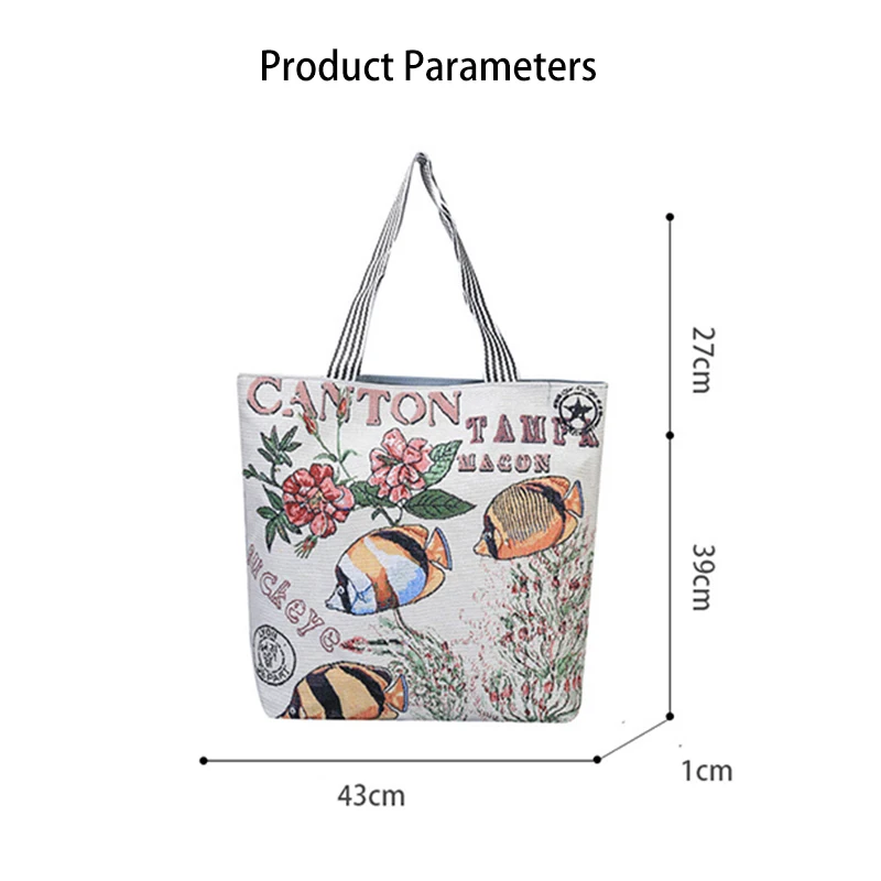 Stylish Apricot Vintage Promotional Boho Tote Bag Crochet Bag Floral Patchwork Women Bohemian Bags