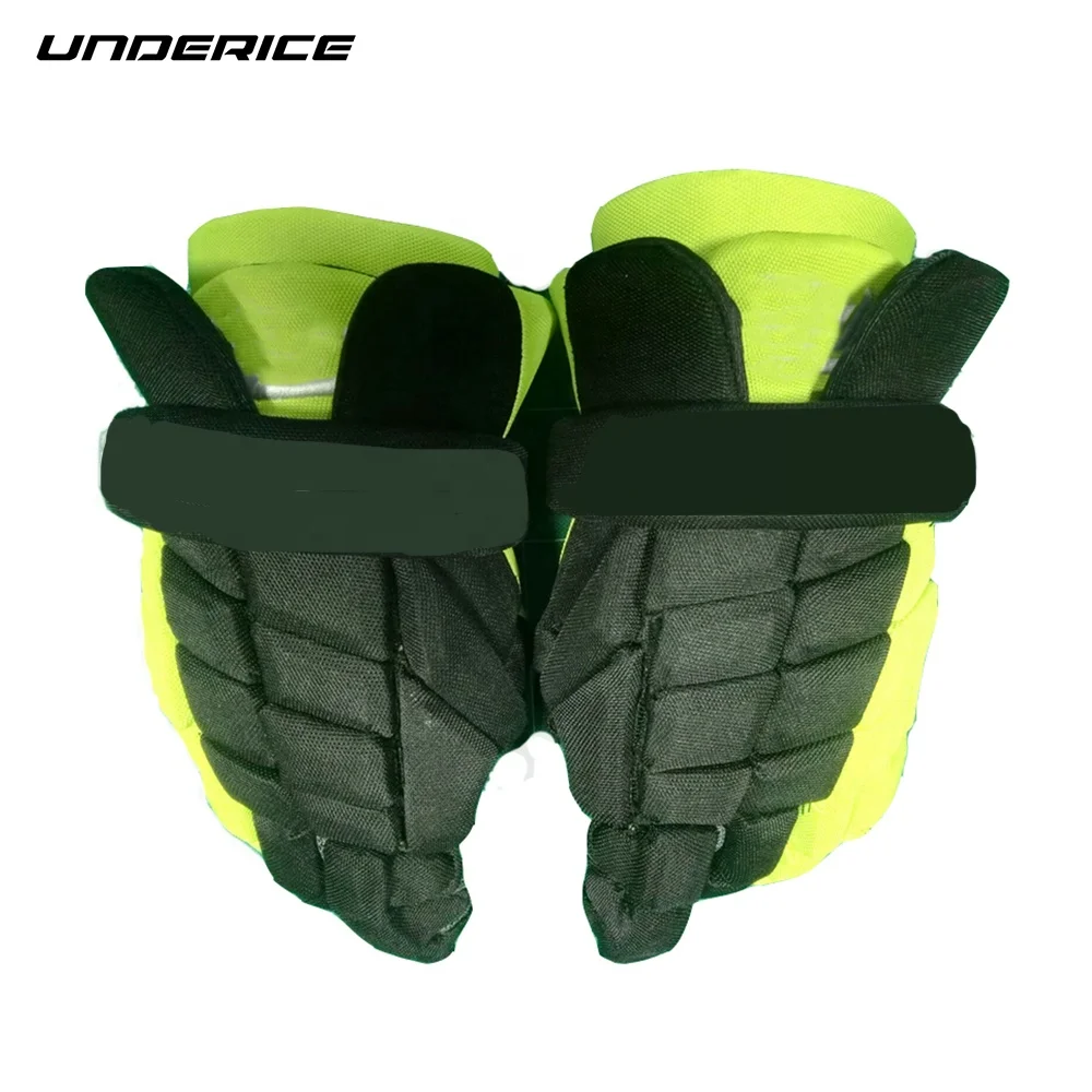 Basic style hot selling lacrosse gloves leather indoor hockey filed street hockey gloves ball hockey gloves