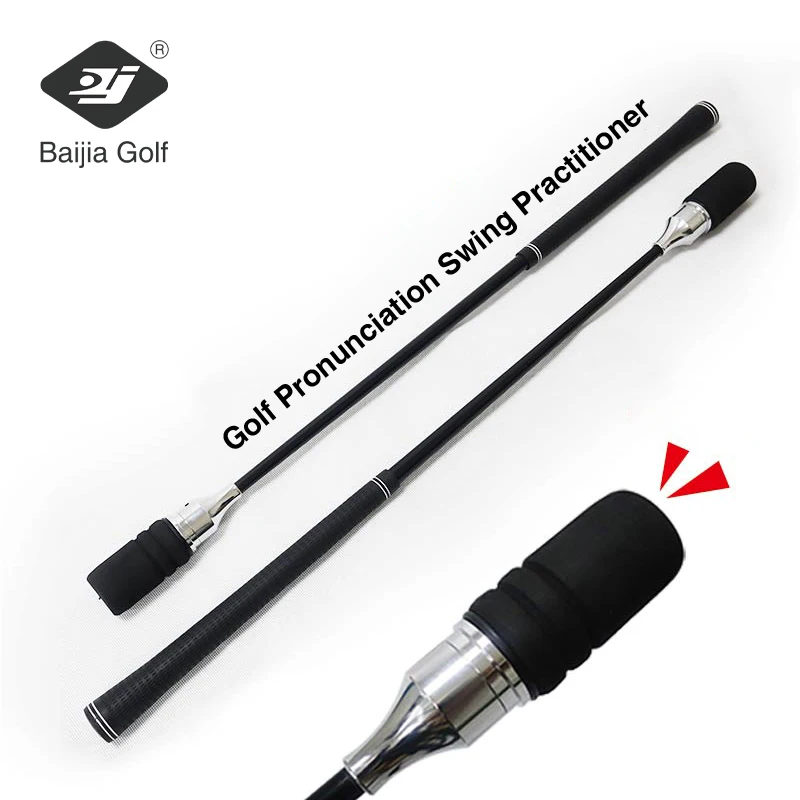 New Design Golf Sound Swing Trainer Warm Up Golf Practice Stick Practice Club Equipment For Golf Course Wholesale Custom BaiJia