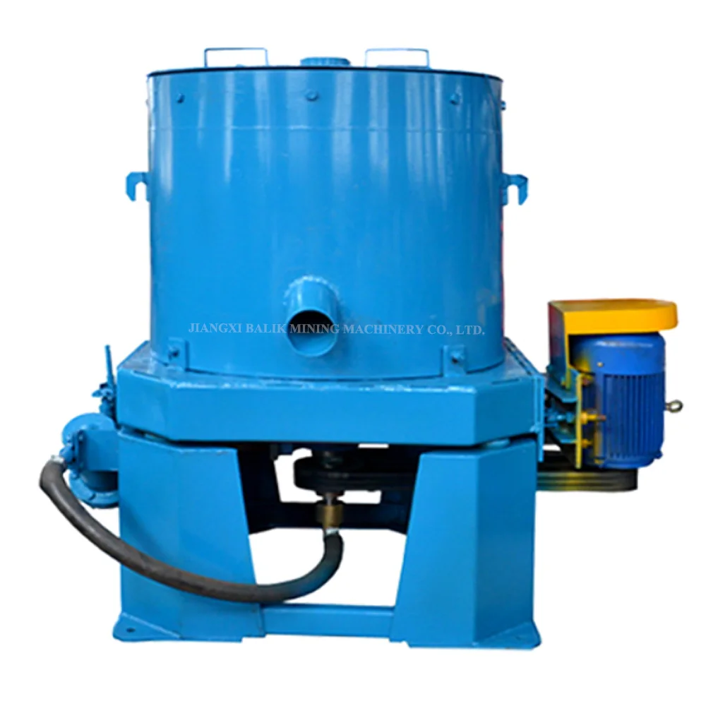 
China Gold Concentration Processing Blue Bowl Centrifugal Knelson Gold Washing extraction Mining equipment small scale gold 