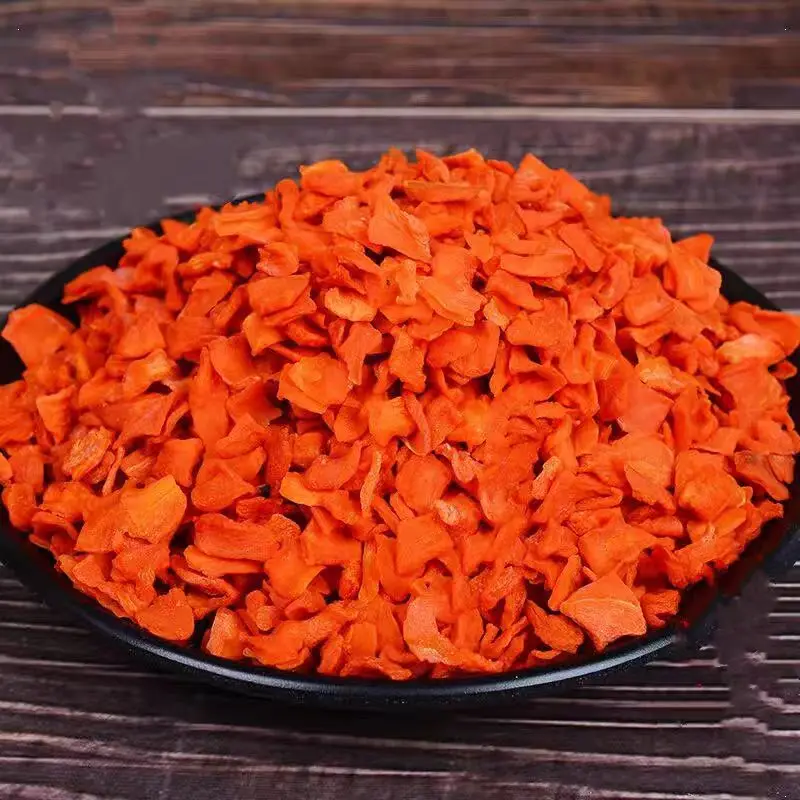 HUAOU Factory Supply Dried Carrot Granules New crop air dried dehydrated vegetable Cheap Price dried carrot flakes