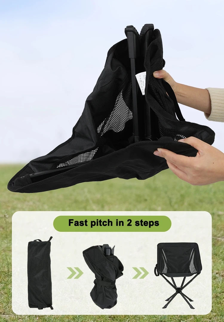 Wholesale Light Weight Folding Fishing Chair Portable Camping Chair For Picnic