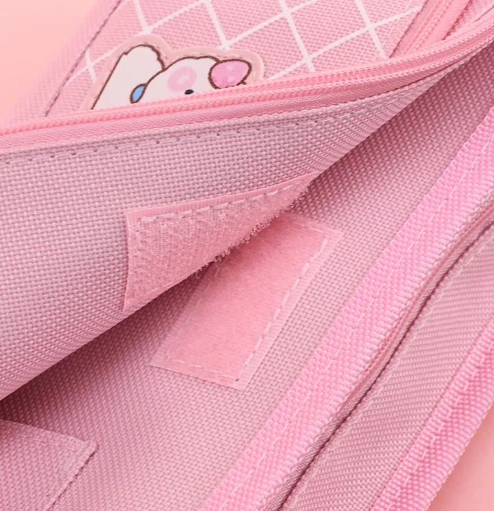 Lucky pen bag Large capacity girl pen bag cute new popular pencil box Japanese schoolgirl primary school storage