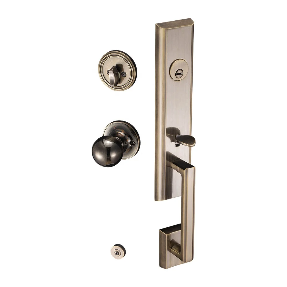 
Zinc Alloy Panel Lock Manufacturer America Style Front Gate Door Locks High Security Door Lock Handle 