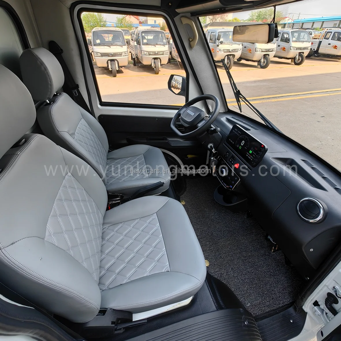 Electric Cargo transportation pickup truck Vehicles LHD & RHD with eec coc homologation 80km/h speed for adult eu market