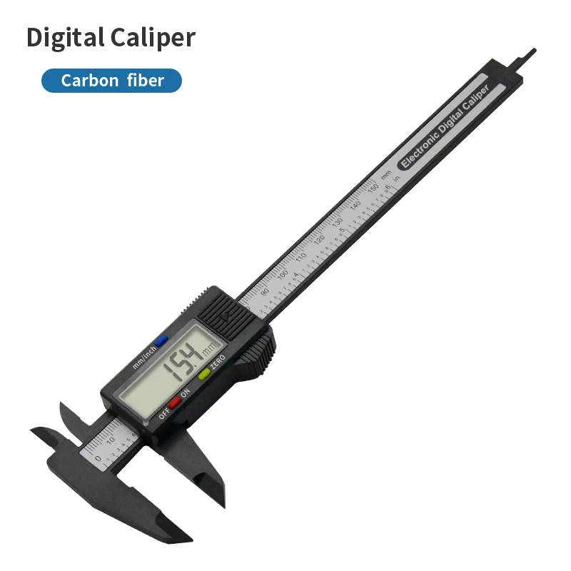 Factory Supply China Plastic Digital Vernier Caliper 150 mm 6 inch Caliper plastic Vernier Factory From China Supplier
