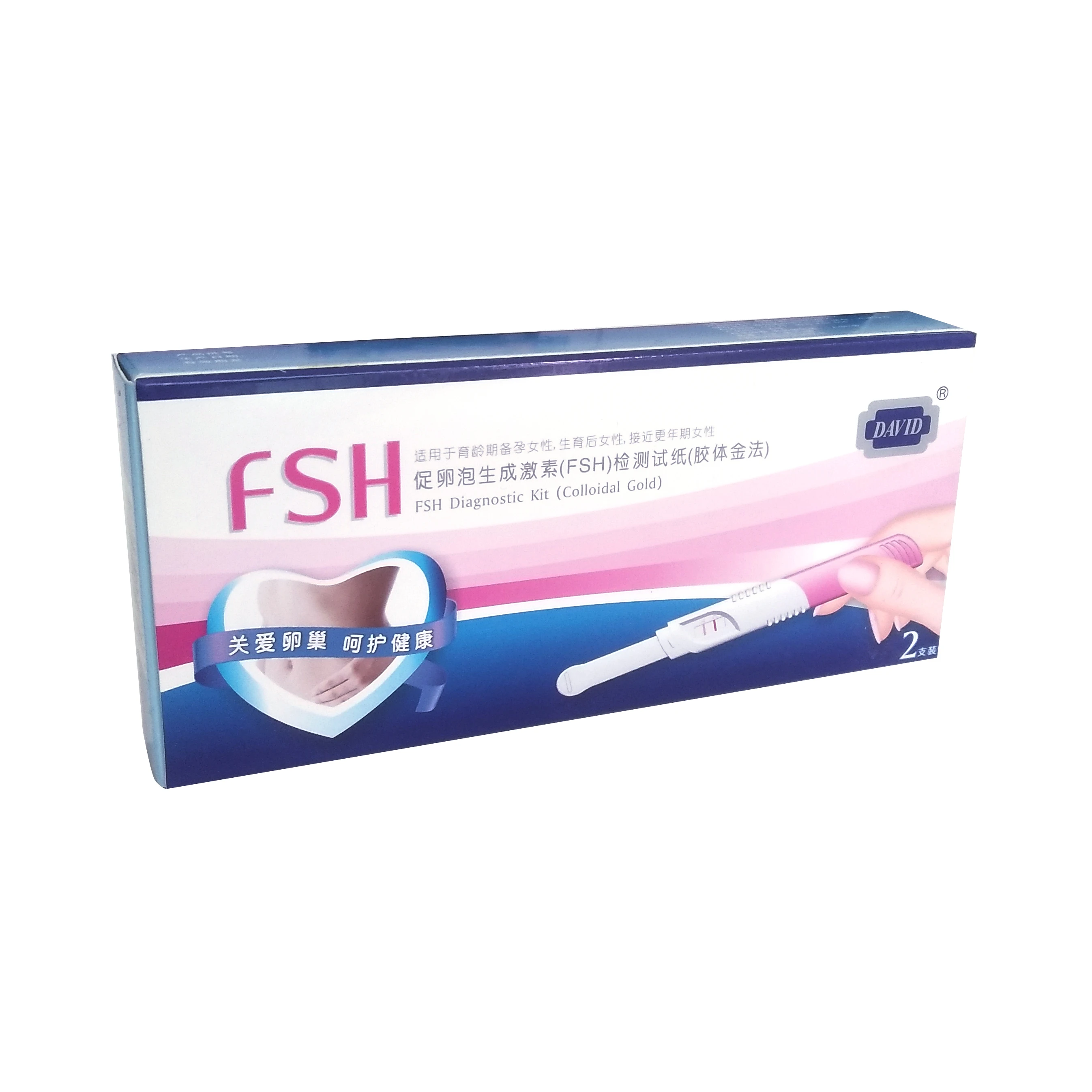 David CE утверждение OEM одноэтапное Домашнее использование FSH тест на менопаузу