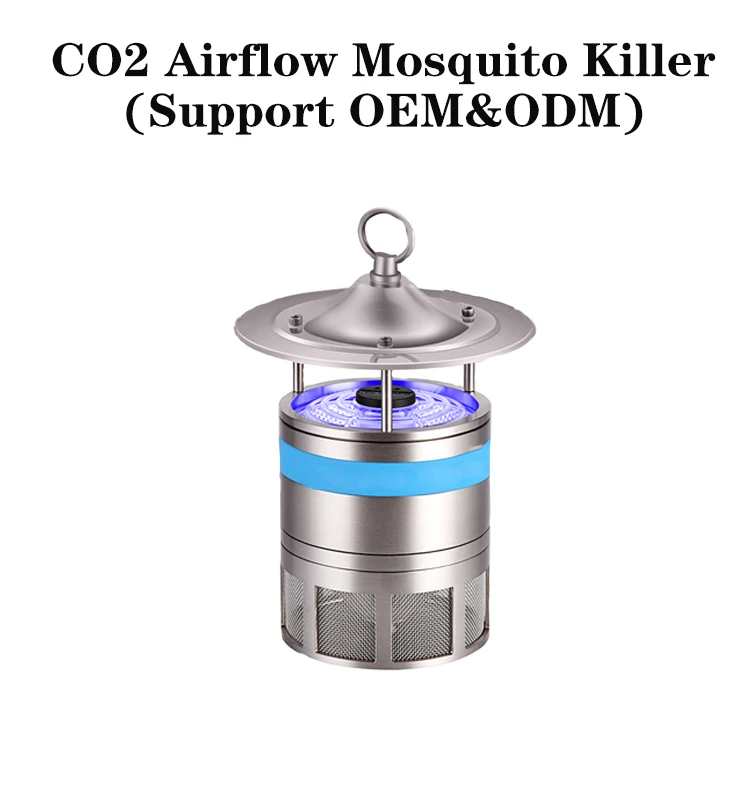 Wholesale professional indoor pest control lamp commercial household vortex LED CO2  thermacell mosquito killing machine