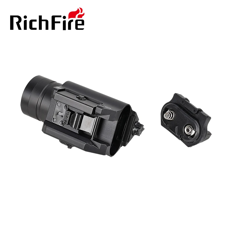 Outdoors sports high quality customized logo RichFire green laser 1000LM torch light