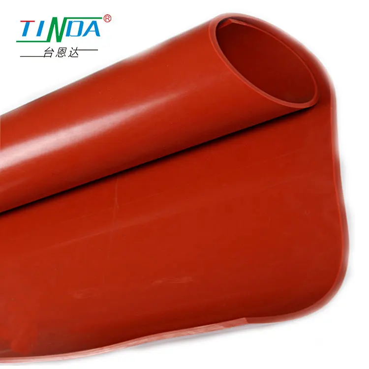 The customer order High elastic natural rubber Flame retardant silicone rubber sheet