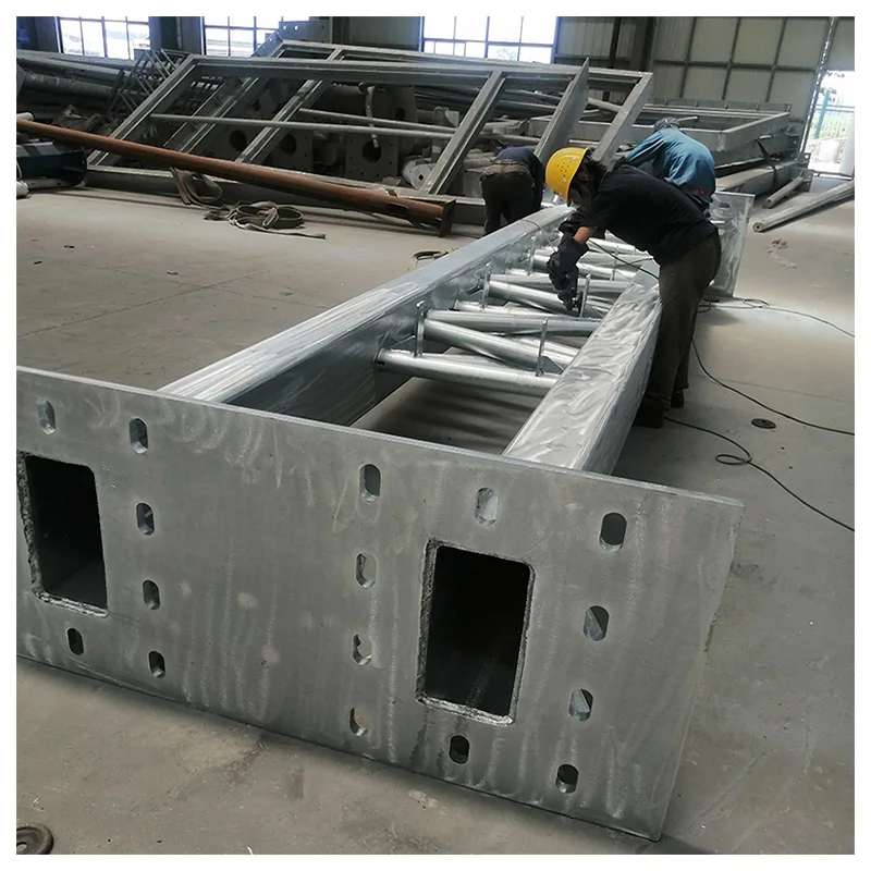 Gantry traffic frame  Traffic Indicator Monitor Signal Post  Galvanized Road Sign Posts