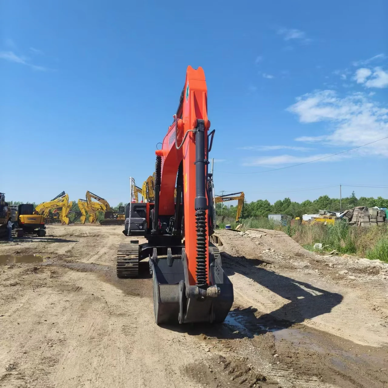 Used Hitachi ZX 240 Mini Excavator 24 Ton Crawler Hitachi used mini excavator for sale