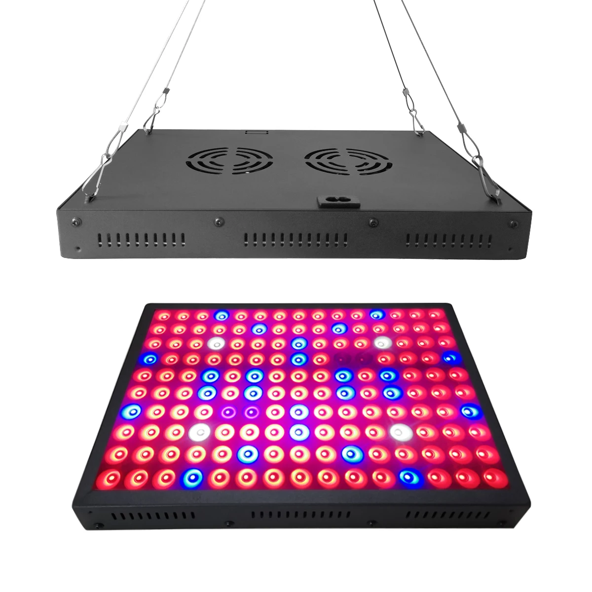 Liweida 600 Watt Square Grow Light Full Spectrum IP44 Panel PLant Lamp 6000K Growth Lights for Medical Plants