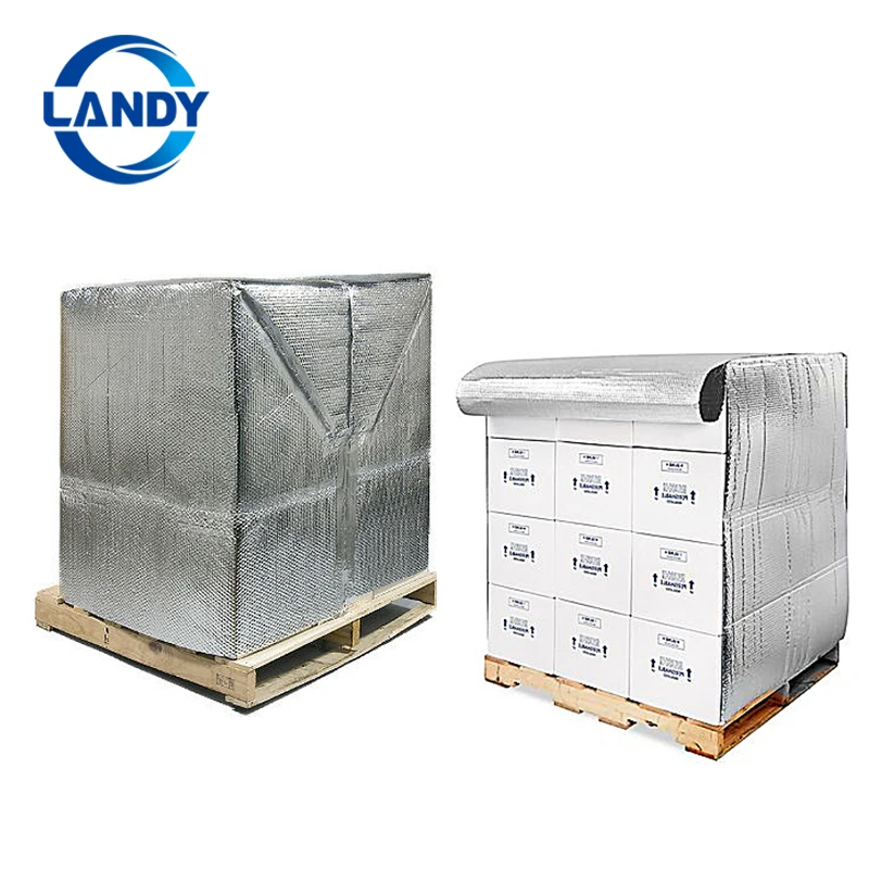 heat  reflective cover or thermal foil aluminum pallet cover wrapping