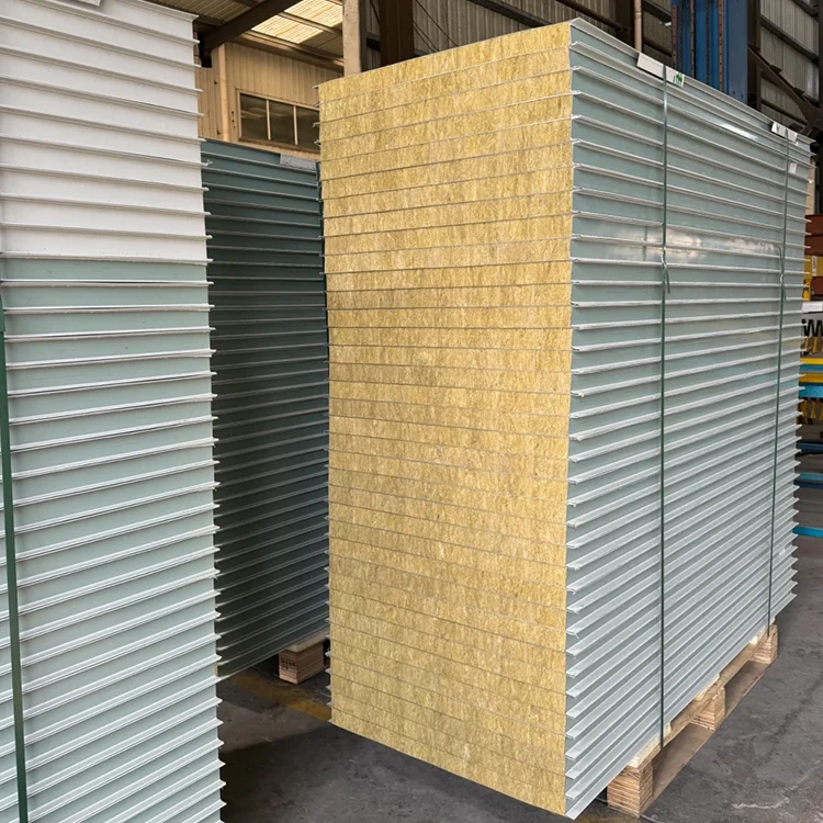 In Stock high density modular panels outside wall panels roofing tiles sandwich panel
