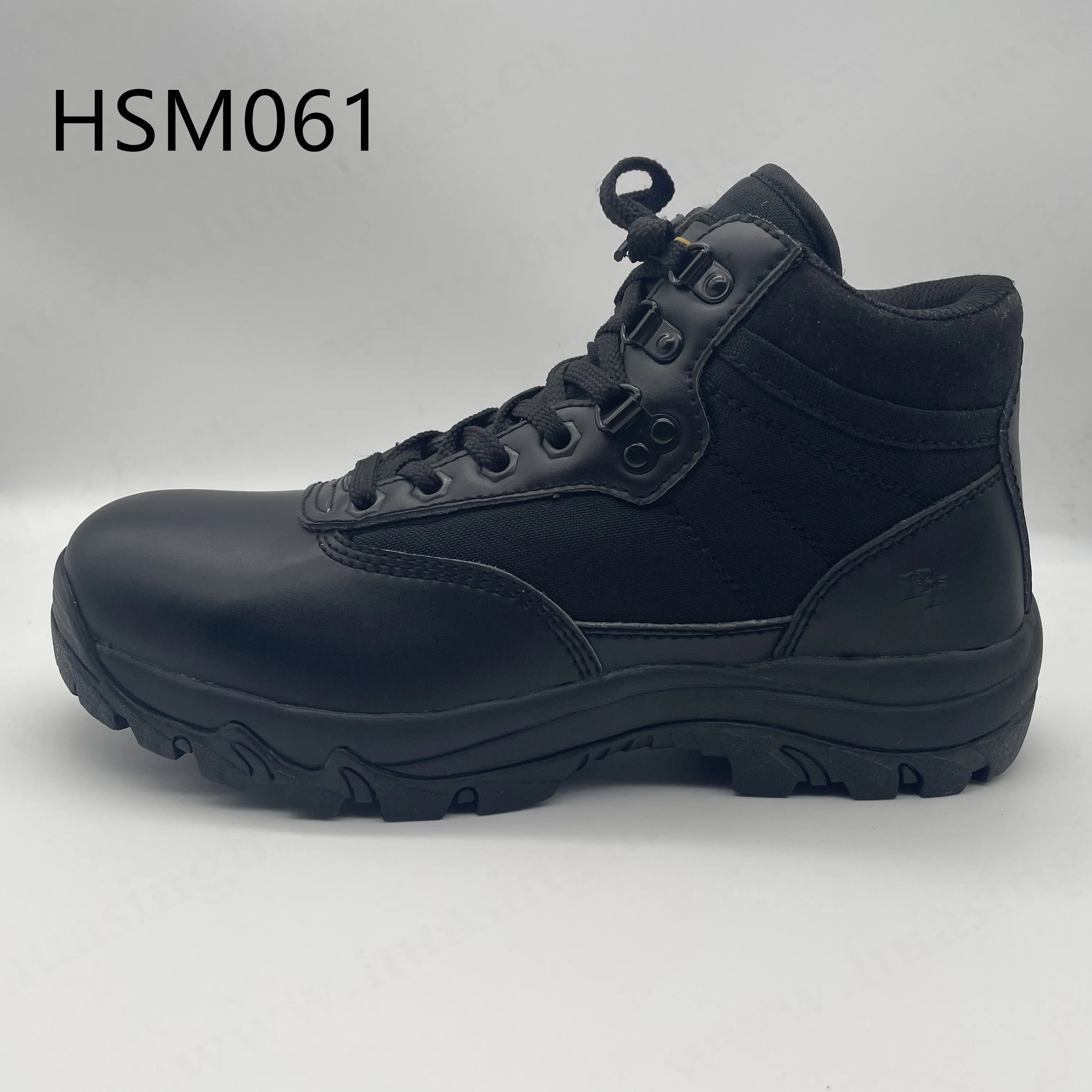 YWQ,factory wholesale anti-shock outdoor combat shoes 4 inch strong grip durable tactical boots with side zipper HSM051