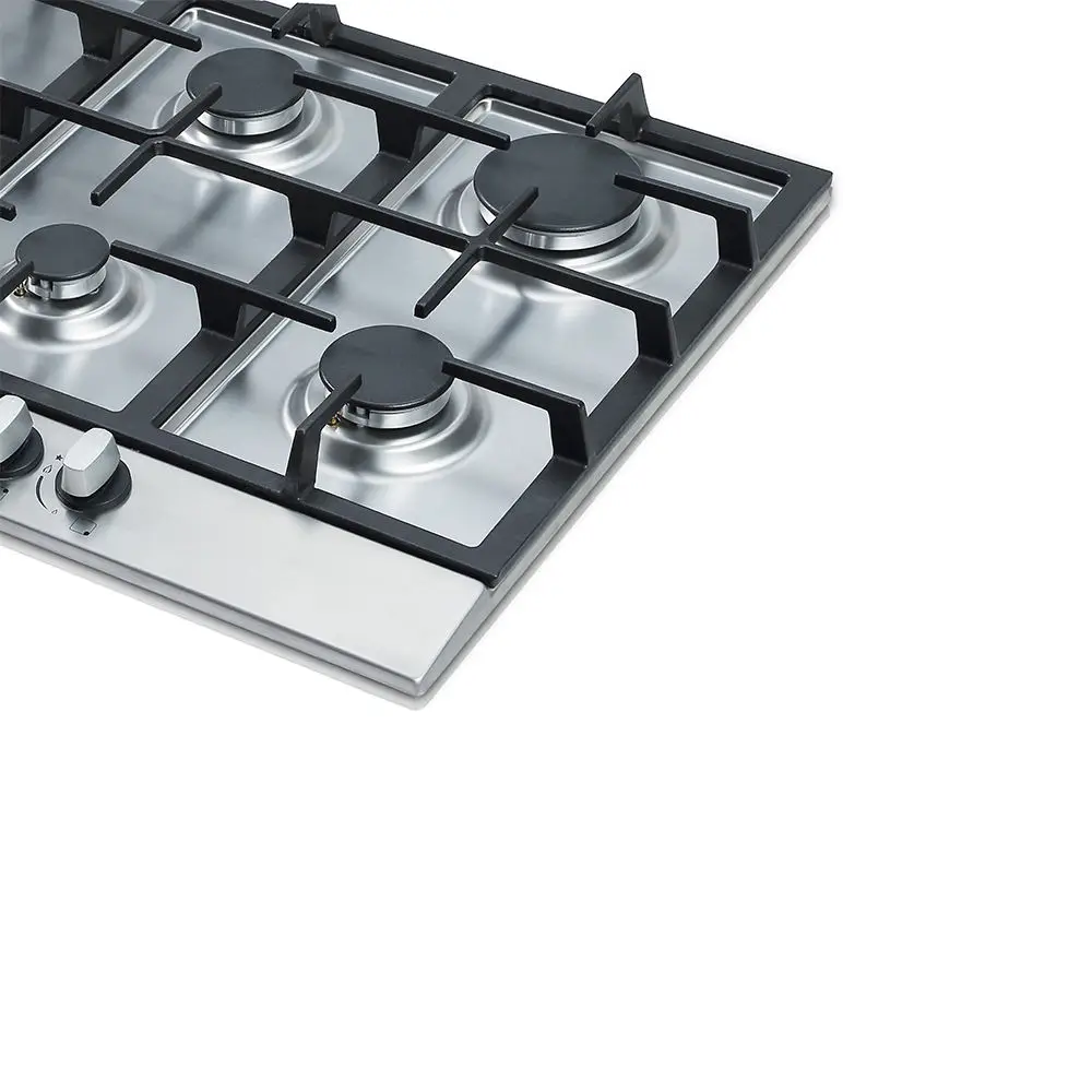 Competitive Price Industrial Burner Gas Cooker Built in Hob Top Quality Stove Cookertop Stainless Steel Safety Device Burners