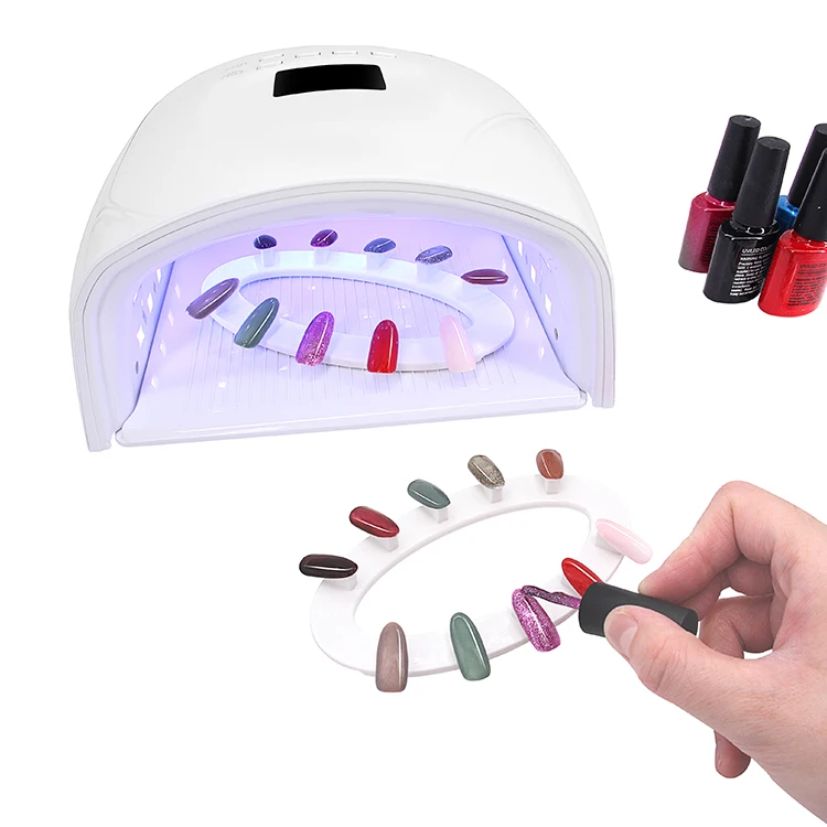 2023 New Embedded 120 Colors Nail Color Book Manicure Nail Gel Display Book for Nail Salon