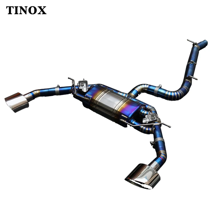 High Performance for AUDI S3 Titanium Alloy Exhaust