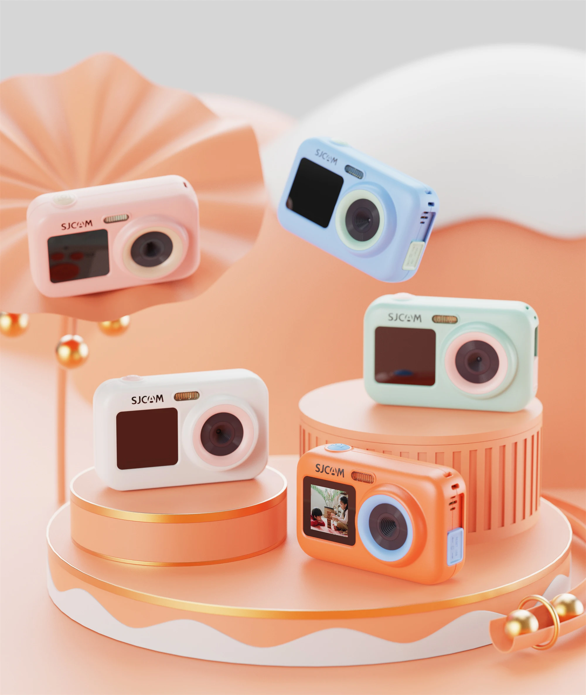 body camera professional digital for child video cameras FUMCAM+ 360 photography kids camera 1080P