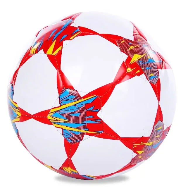 Star style Soccer Ball Size 5 Size 4 Cheap Sports PVC Material Footballs Stitched Training Balls
