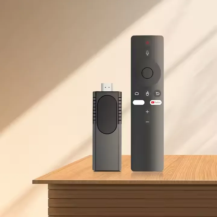 Android 11 bt Голосовое управление 2 ГБ 16 4k ott smart TV box dongle google Сертифицированный android tv stick