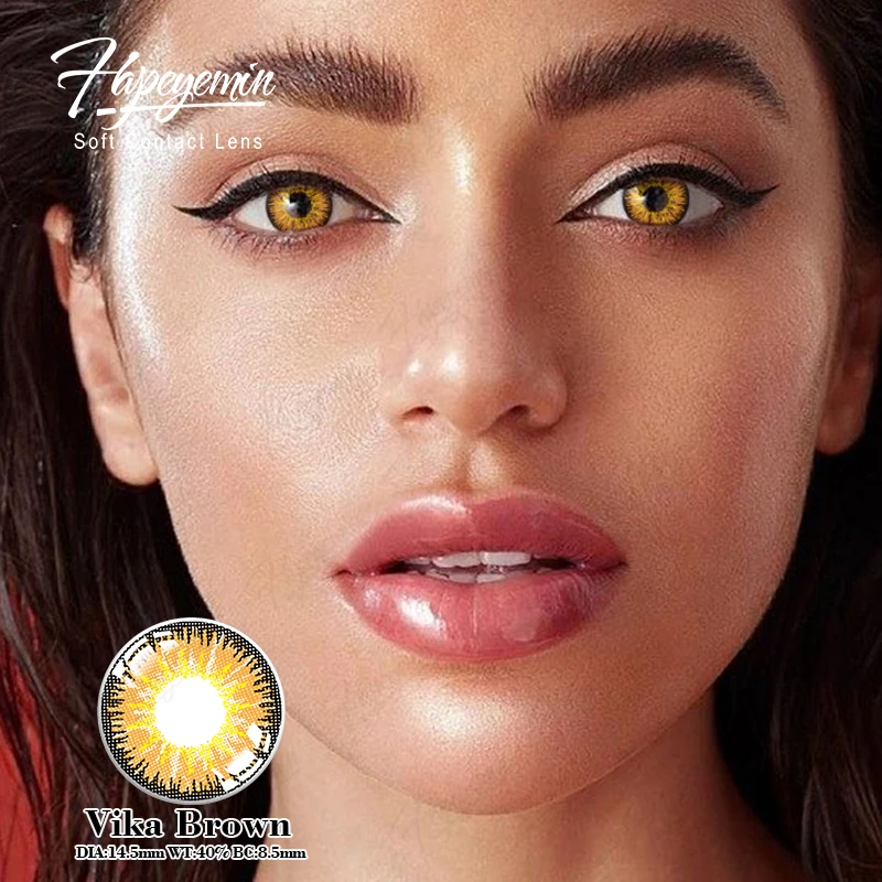 14.5mm Modern Latest 13colors Buy Now  Colour  Colored Eye Contact Lenses yearly Lentes De Contacto