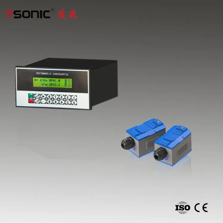 TSONIC TUF-2000U оптовая цена низкая стоимость панели монтируется ультразвуковой расходомер воды Сделано в Китае