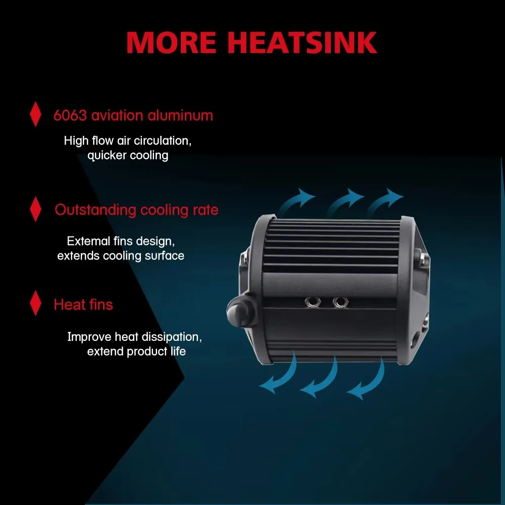 top selling car bar 60w waterproof rate 4 inch led work light