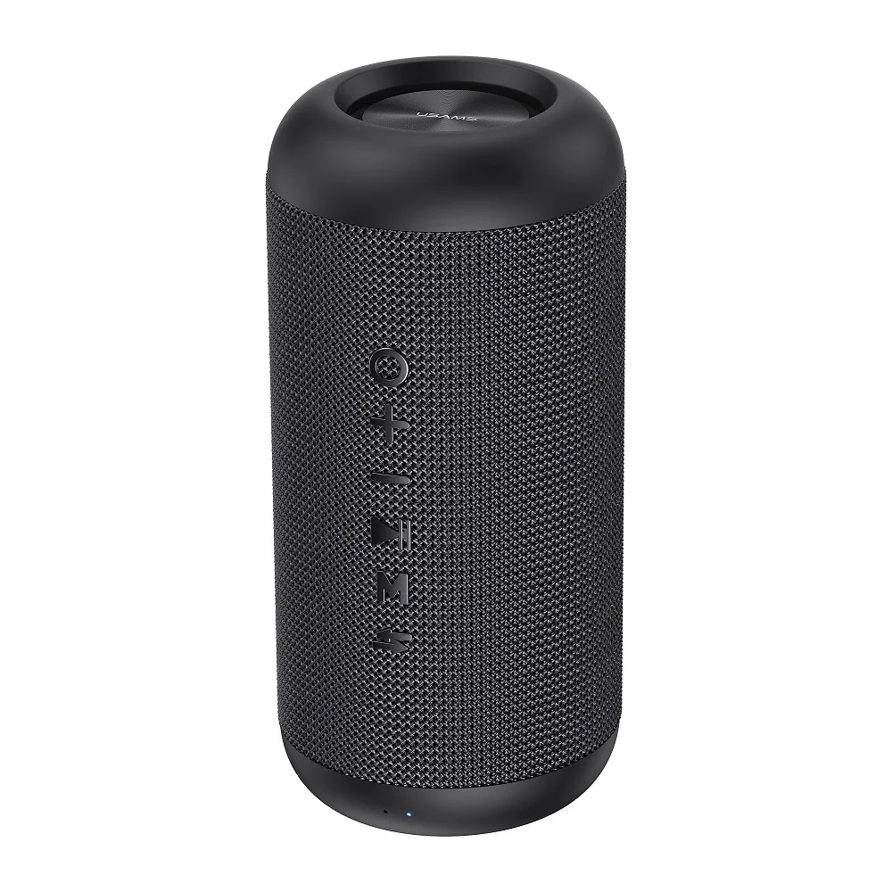 USAMS IPX6 Waterproof Built-in Battery Surround Sound BT 5.0 Portable Outdoor Wireless Speaker
