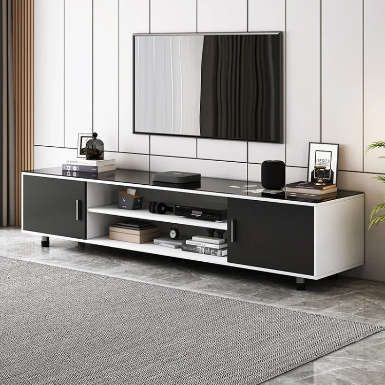 DSG-20 Modern TV Media Cabinet TV Unit Storage Organizer Display Stand Living Room Furniture TV Bench