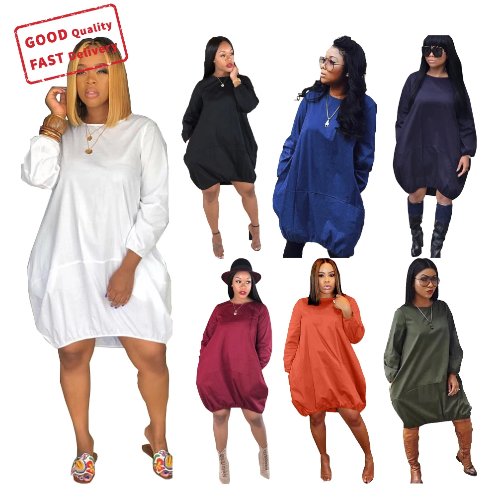 
GQ1317 Summer hot sale Solid Color women dress Casual wear 