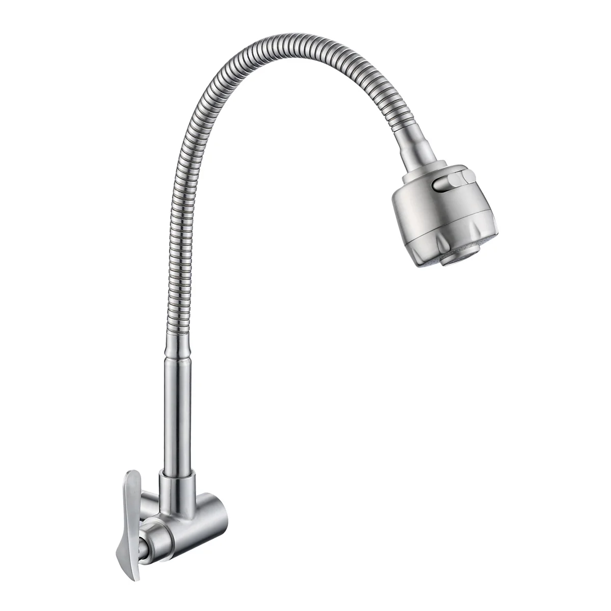 sanitary 360 Rotating Basin Swivel Tap Spout Cold Water Kitchen Sink Flexible Faucet