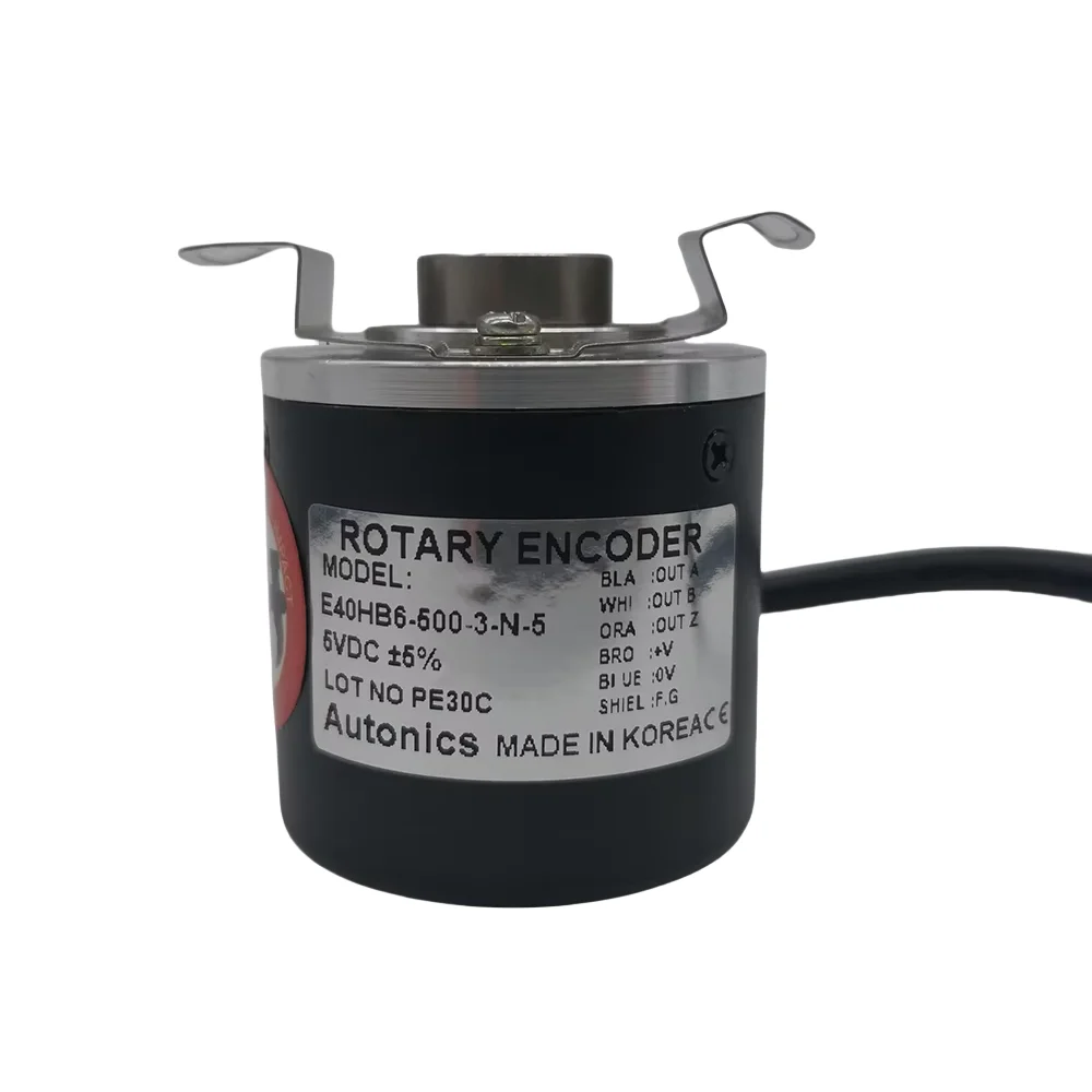 Autonics Brand New E40HB6-500-3-N-5 Rotary Shaft Encoder for Industrial Automation etc.