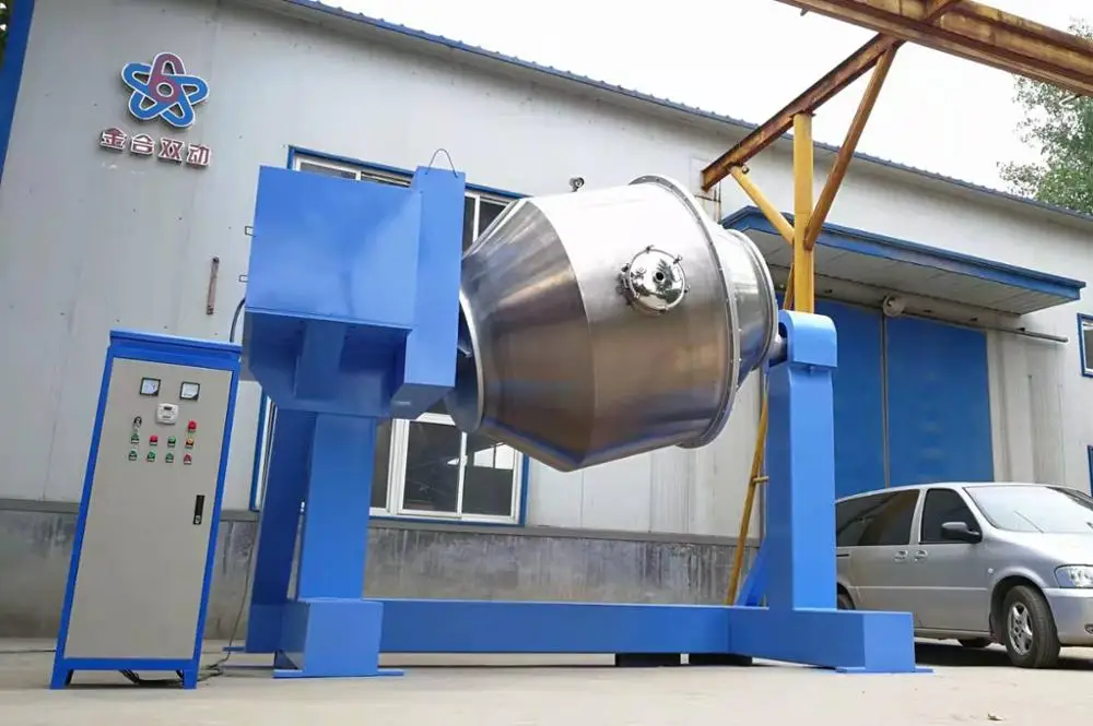 JHL-3000 automatic super fine metal powders mixing packing weighting processing line with dust collector machine