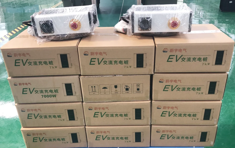  Портативное зарядное устройство Weeyu EVSE EV типа 2 домашняя зарядная