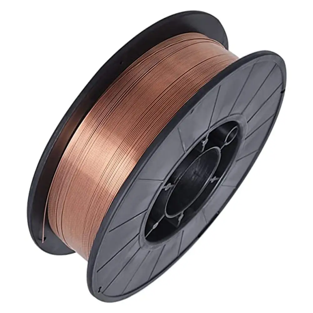 China Welding Wire Manufacturer 0.8mm - 1.2mm 5kg/15kgs Per Spool Er70s-6 Sg2 Co2 Mig Welding Wire