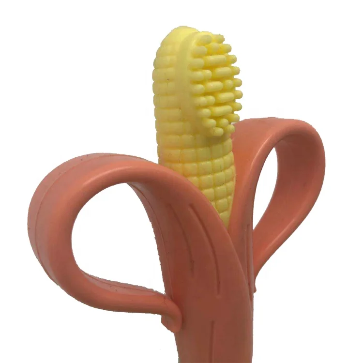 Food Grade Soft Silicone Baby Training Toothbrush/Infant Toothbrush