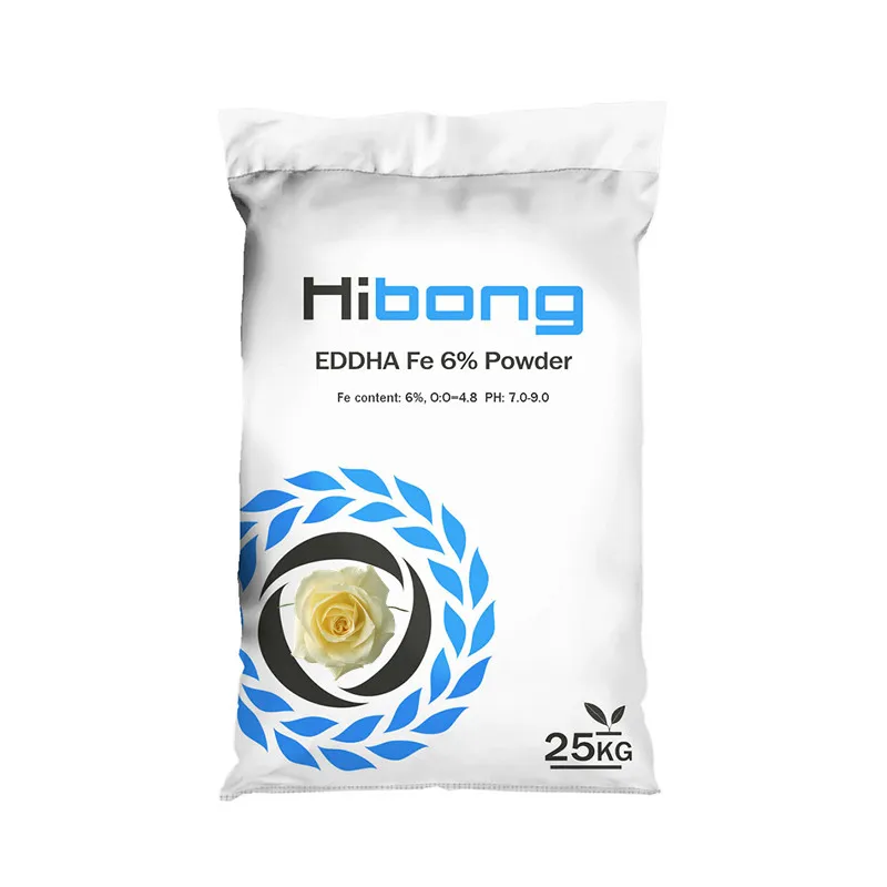 EDDHA Fe 6% порошок Chelated Iron удобрение для растений