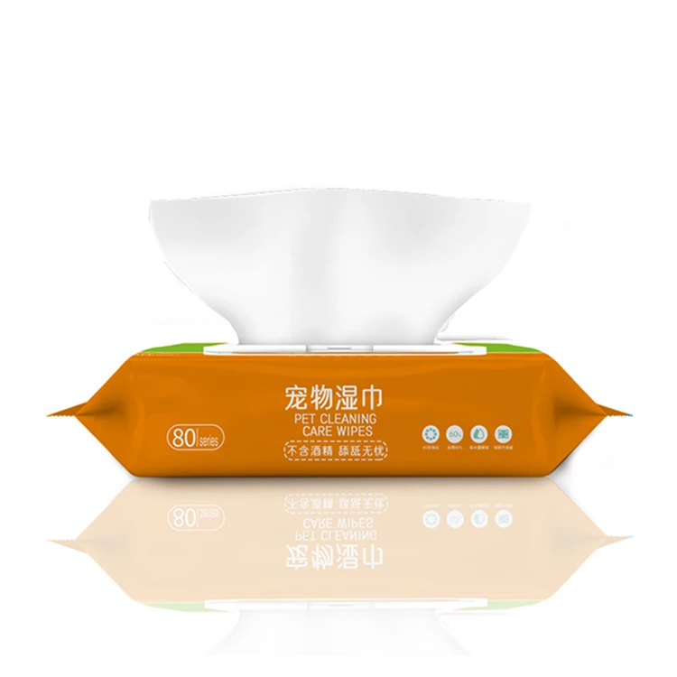 New Pet Toothbrush Wipes For Dog Cat Dental Teeth Ear Eye Cleaning Breath Fresh Toy Wet Pet Wipes