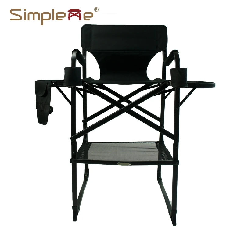 Simpleme Professional Durable Portable Folding Barber Cosmetic Artists Makeup Chair