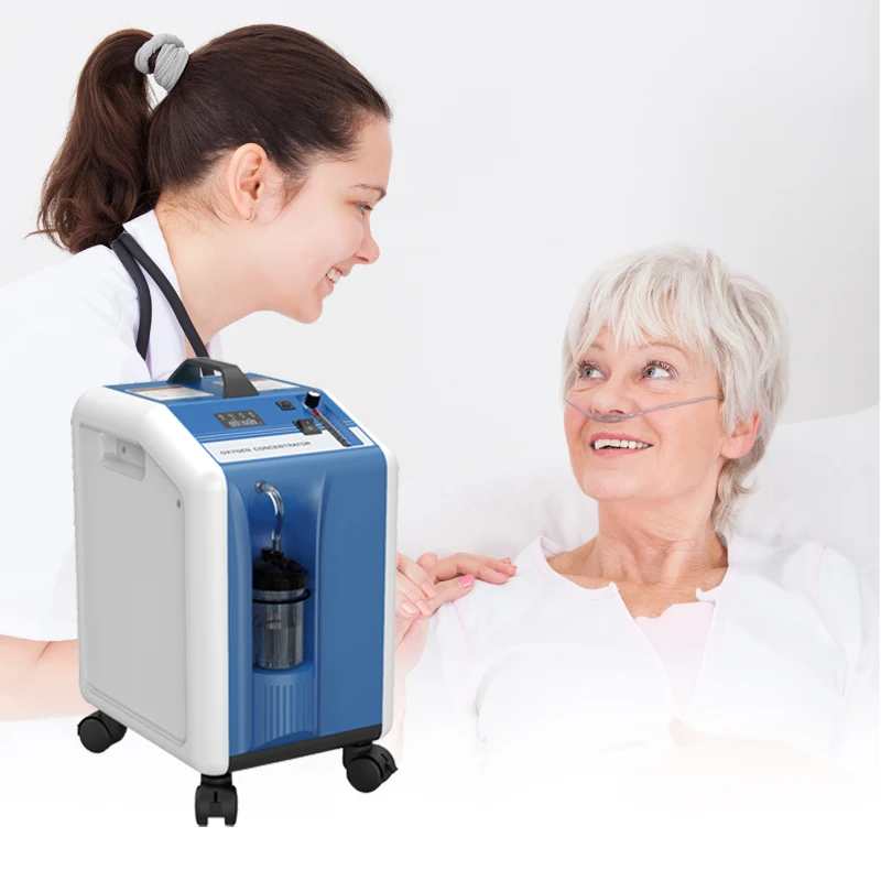 MICiTECH continuous flow portable oxygen-concentrator-sieve-beds 5l oxygen concentrator