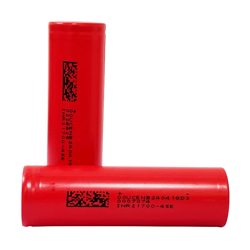 Lithium Battery Rechargeable Cell 3.7V 4500mAH Discharge 3C INR 21700 Li-ion Battery For 36V 48V 60V 72V Ebike Scooter