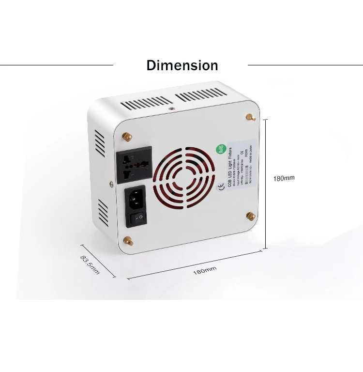 2021 New COB LED Grow Light Full Spectrum 200W Led Grow Light for indoor plants