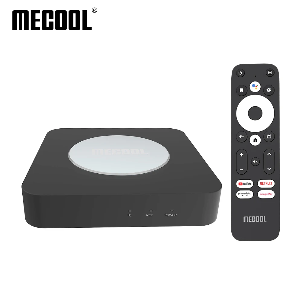 MECOOL KM2 Plus Netflix Google Assistant Amlogic S905X4 4K Android 11 Youtube Settop Set Top Box Smart TV Box